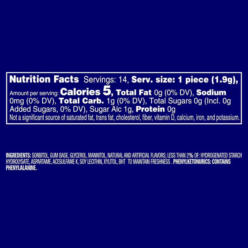 ORBIT Wintermint Sugar Free Chewing Gum, 12 Packs of 14 Pieces (168 Total) | Coo