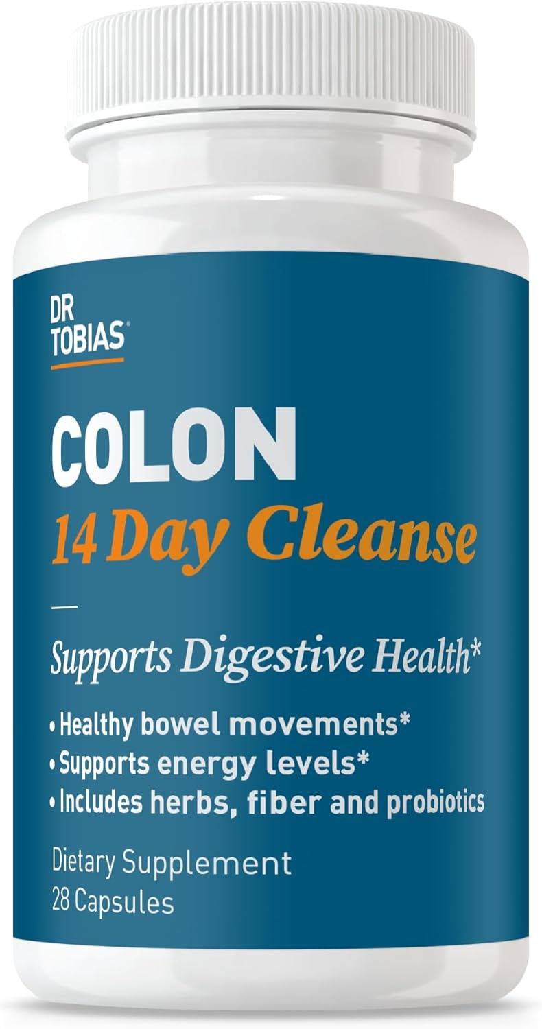 Dr. Tobias Colon 14 Day Cleanse | Supports Digestion & Gut Health | Colon Cleans