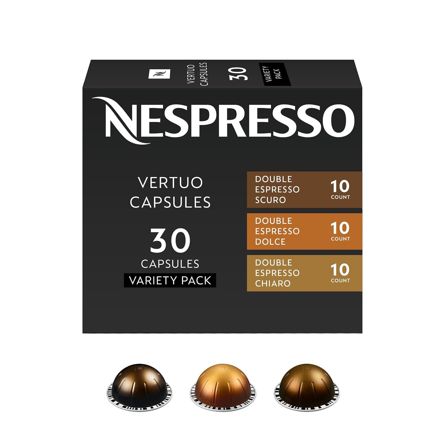 Nespresso Vertuo, Discovery Variety Pack,Capsules Pof 1 Brews 7.77 Fl. oz 2..7