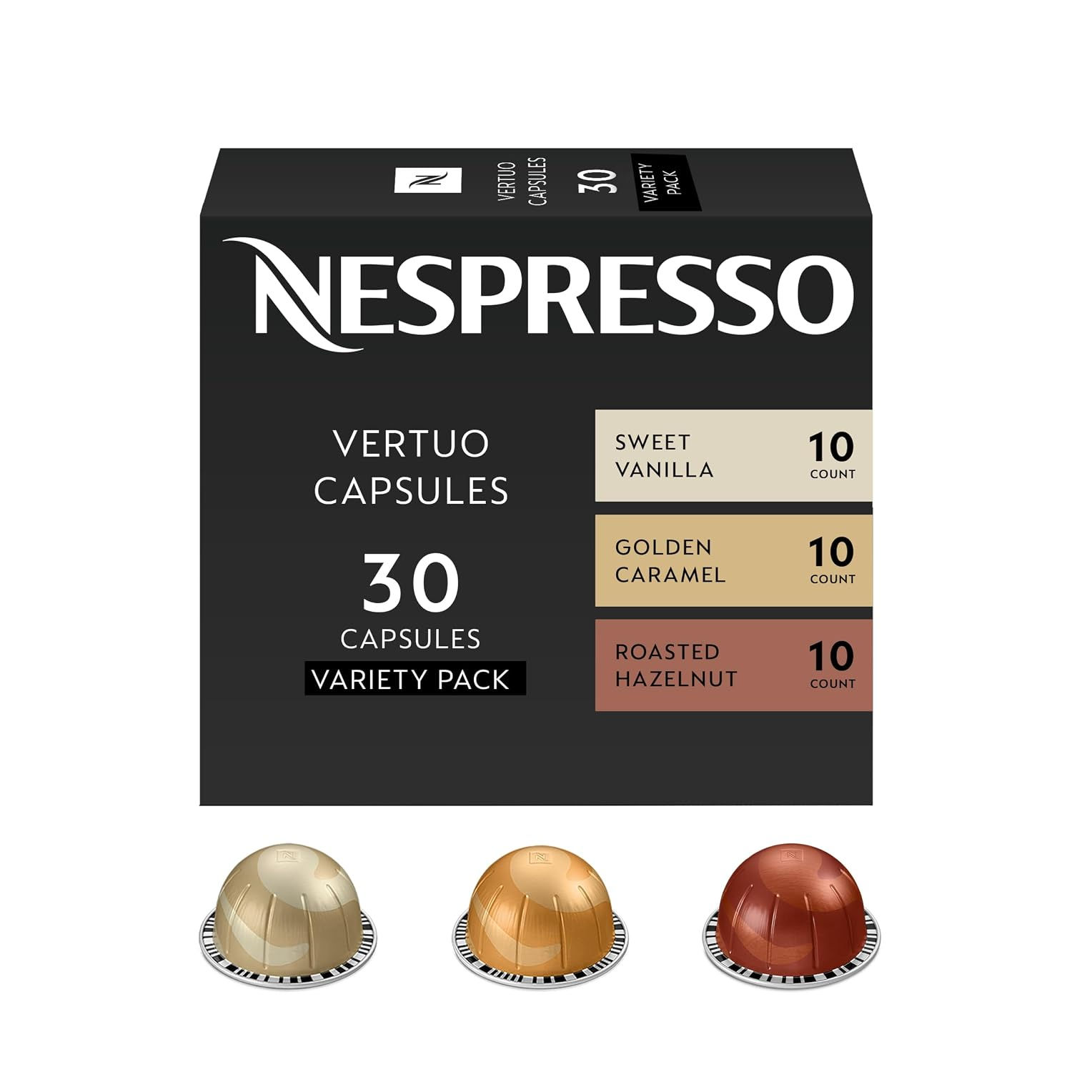 Nespresso Vertuo, Barista Flavored Pack Capsules Pack of 1 Brews 7.77 Fl. oz.