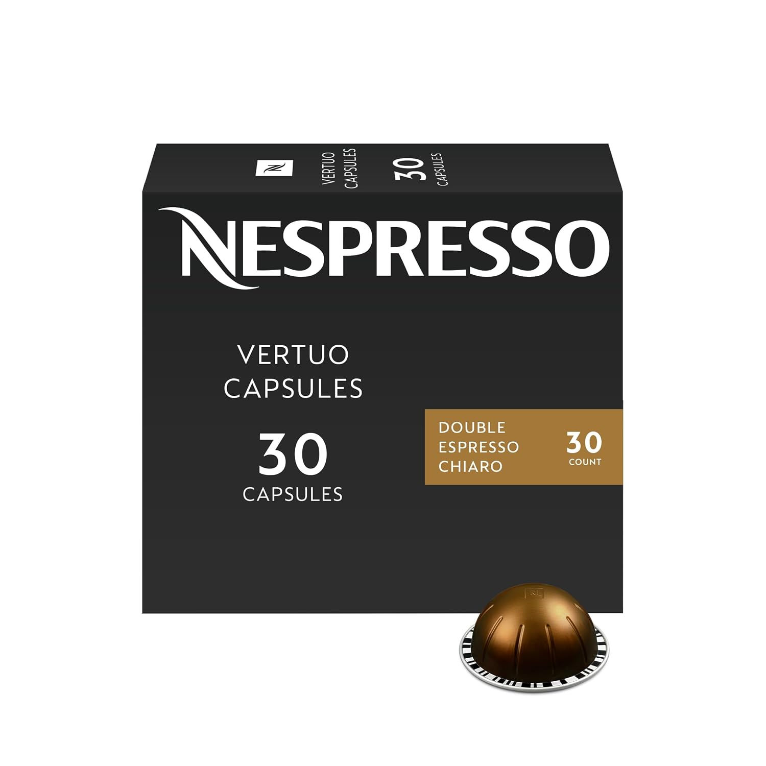 Nespresso Vertuo, Capsules Medium Roast Pack of 1 Brews 2.7oz