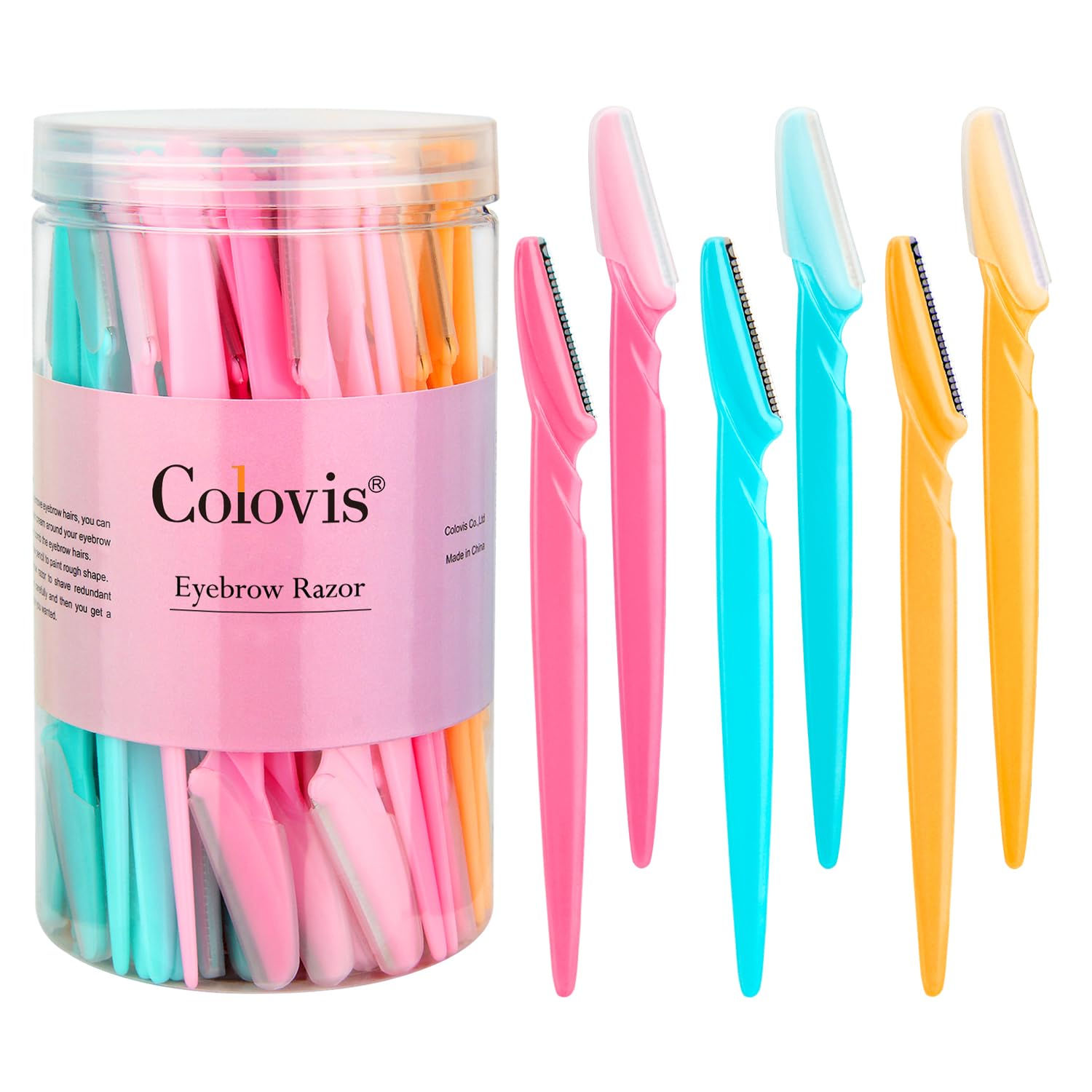 66 Eyebrow Razor and Face Razor for Women and Men