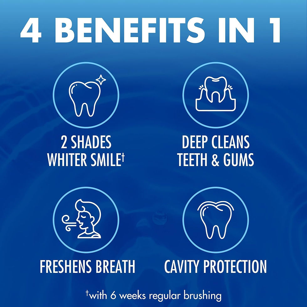 Miniature : ARM & HAMMER Advance White Toothpaste, Clean Mint, 6.0 oz, 4-Pack | Teeth Whiten