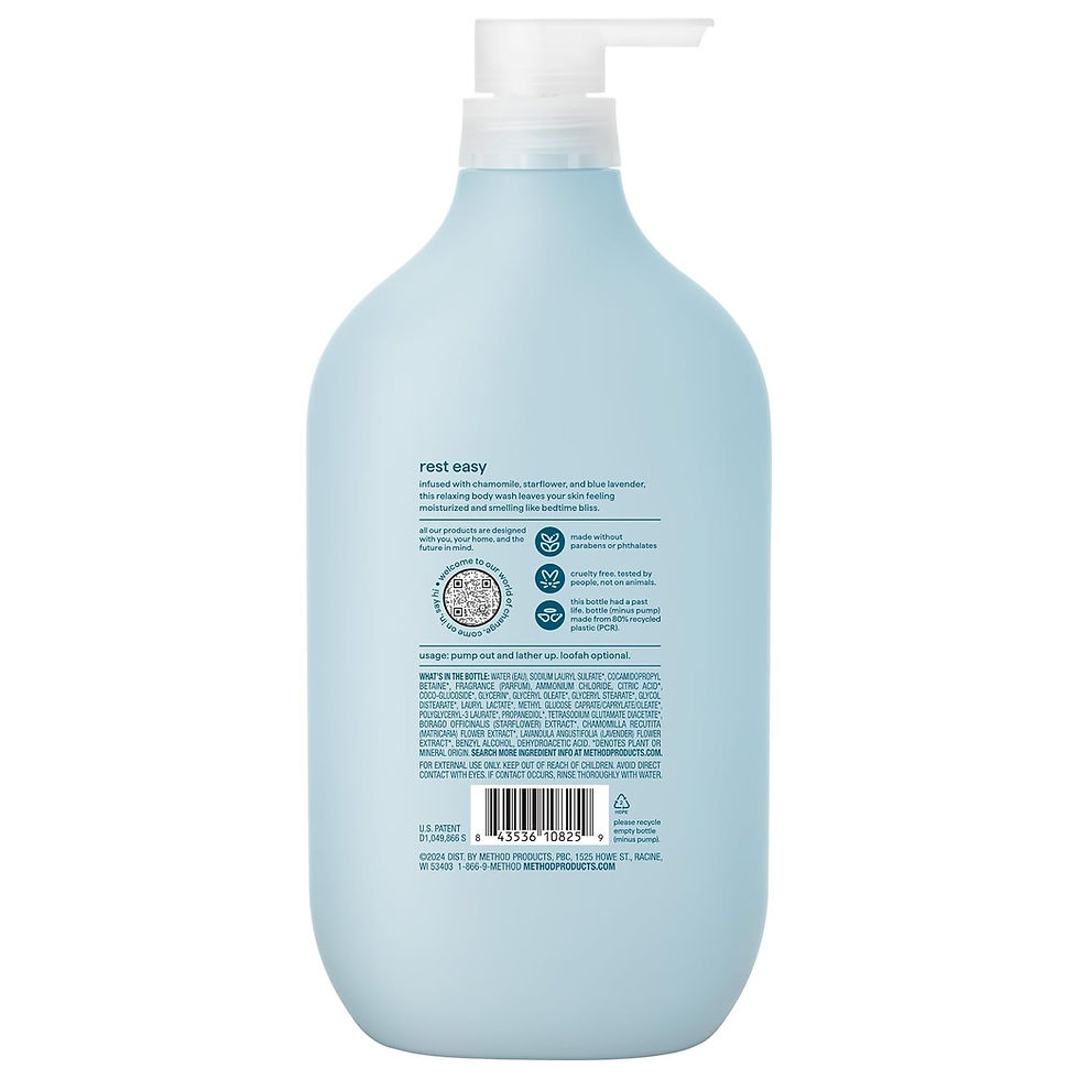 Miniature : method Body Wash, Wind Down - 28 Fl Oz