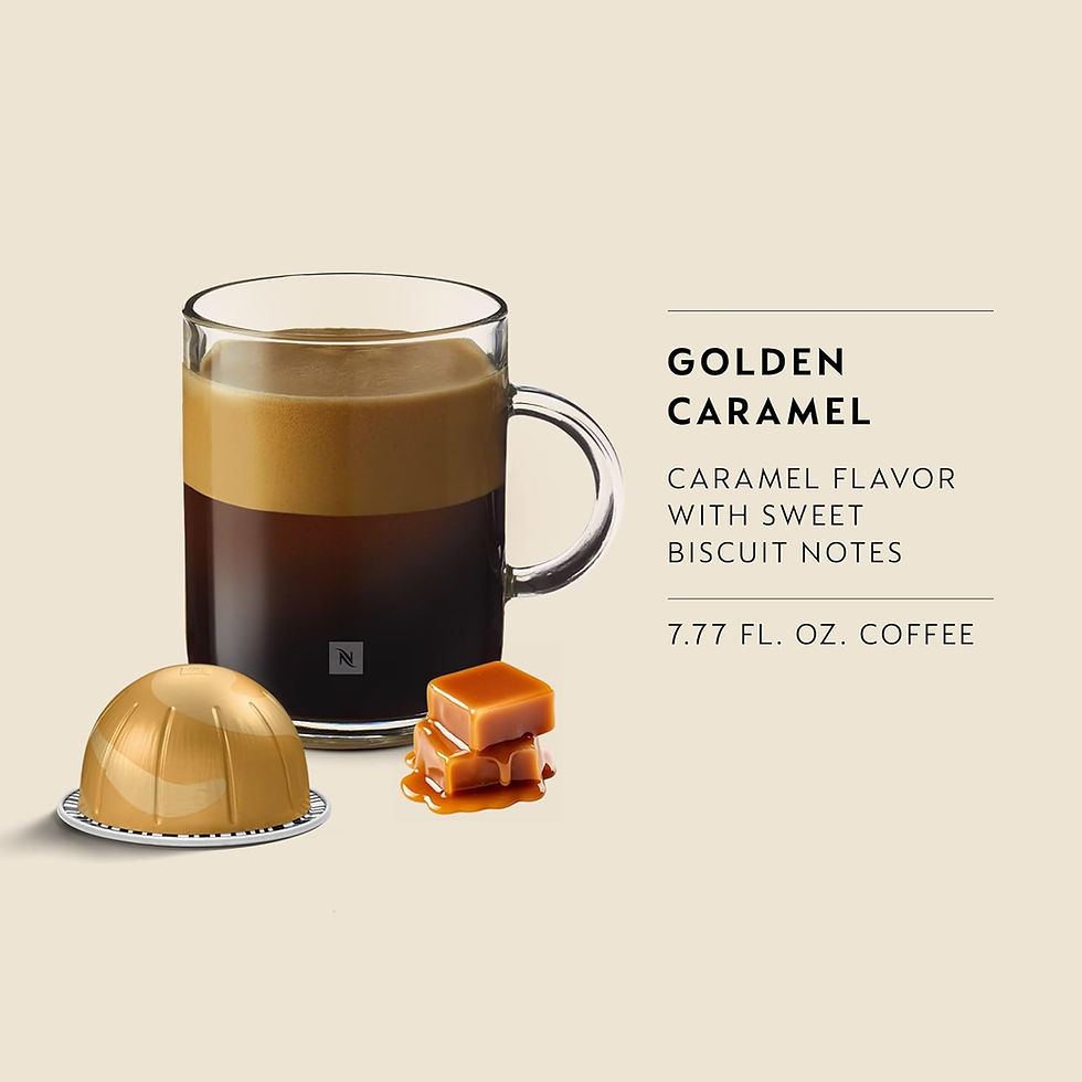 Miniature : Nespresso Vertuo, Golden Caramel, Medium Roast | Capsules Pack of 1
