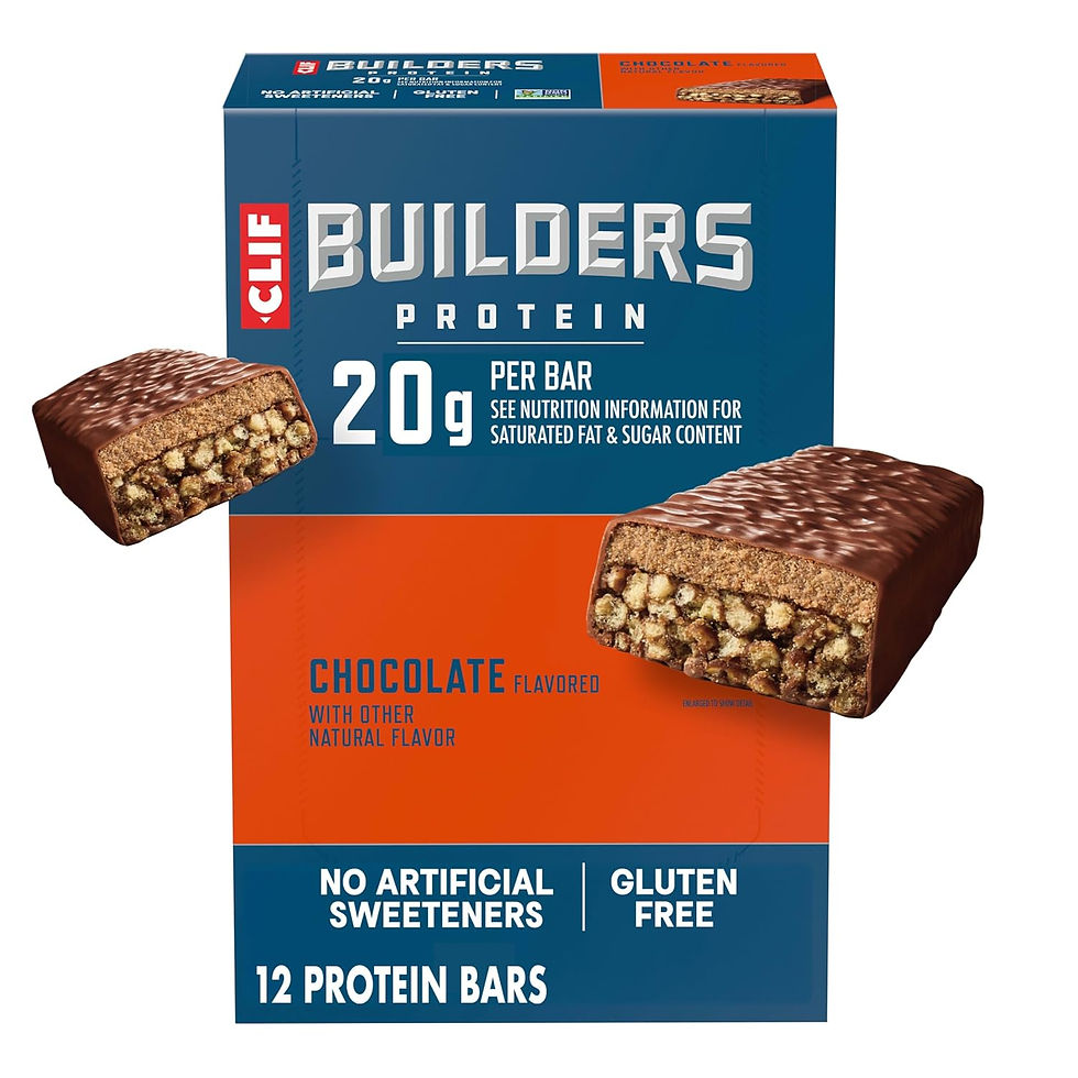 Miniature : CLIF BUILDERS Protein Bars - Chocolate Flavor - 2.4 oz. (12 Pack)
