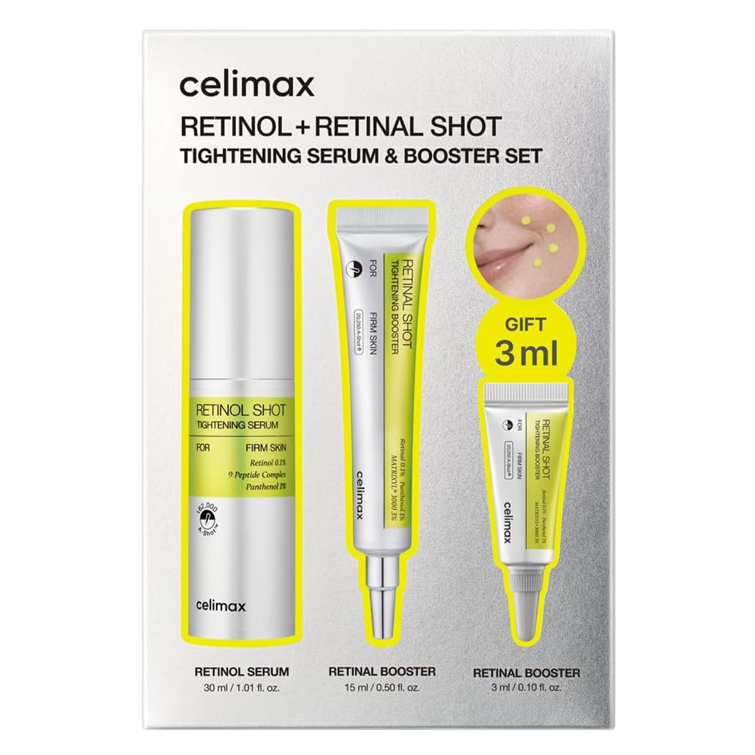 celimax The Vita A Retinal Shot Tightening Booster + Retinol Serum