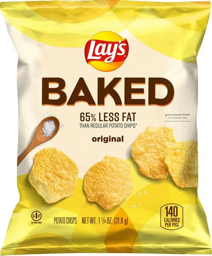 Lays Oven Baked Potato Crisps, Original, 1.125 oz