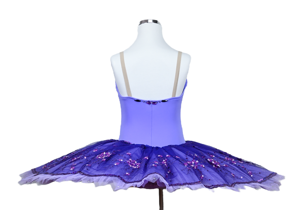 Thumbnail: Purple Jewel Performance Tutu + Tiara