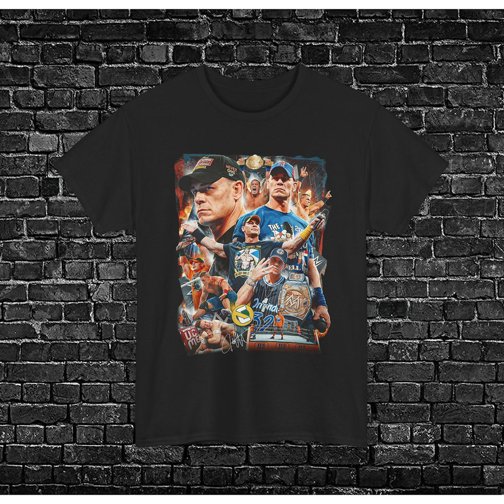 Thumbnail: Cena tshirt | The Last Time Is Now back print