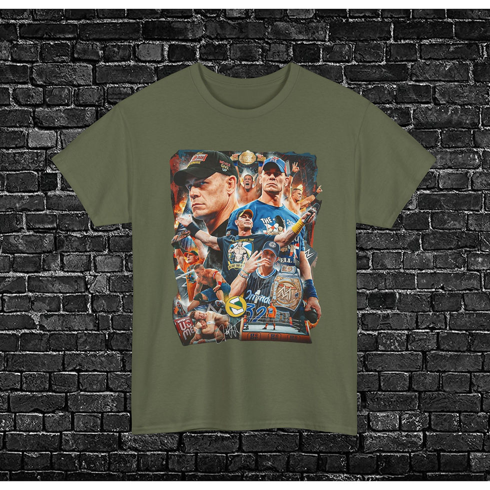 Thumbnail: Cena tshirt | The Last Time Is Now back print
