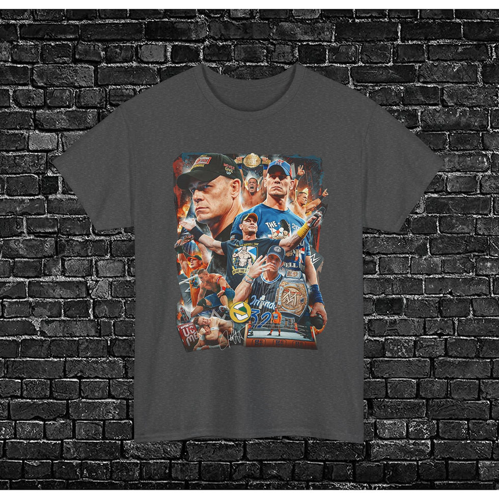 Thumbnail: Cena tshirt | The Last Time Is Now back print