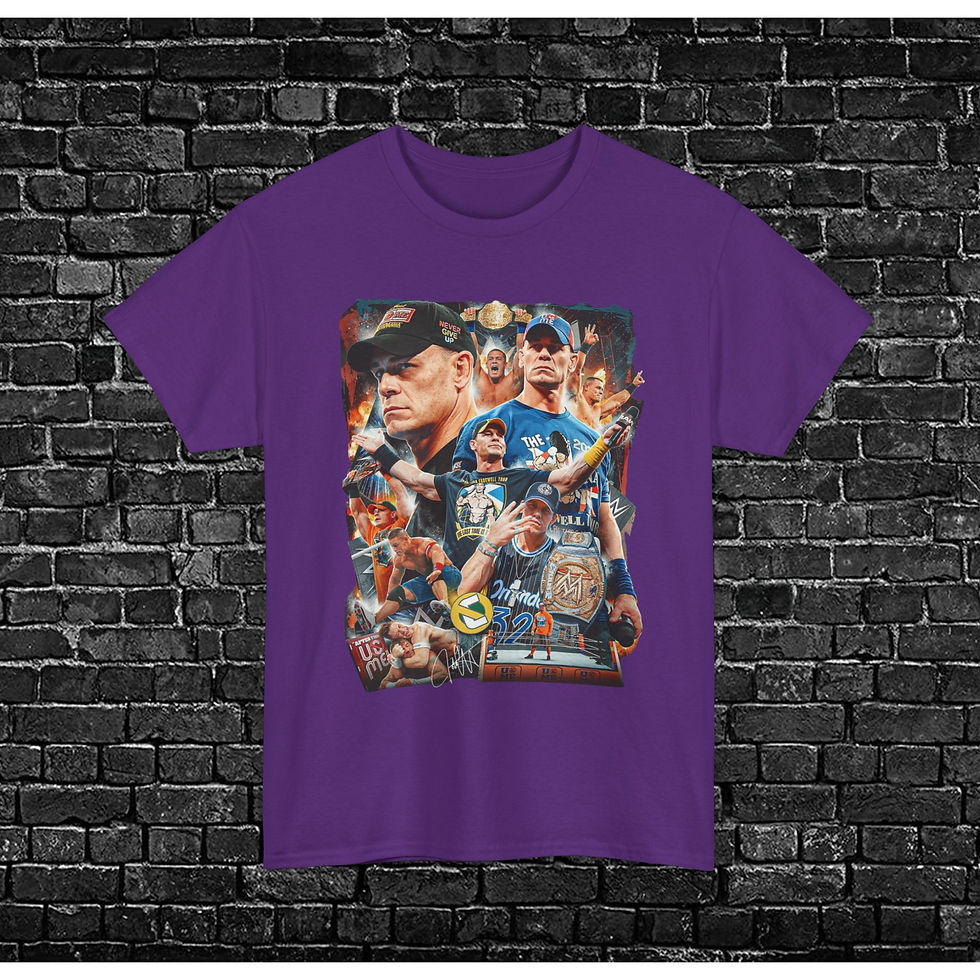 Thumbnail: Cena tshirt | The Last Time Is Now back print