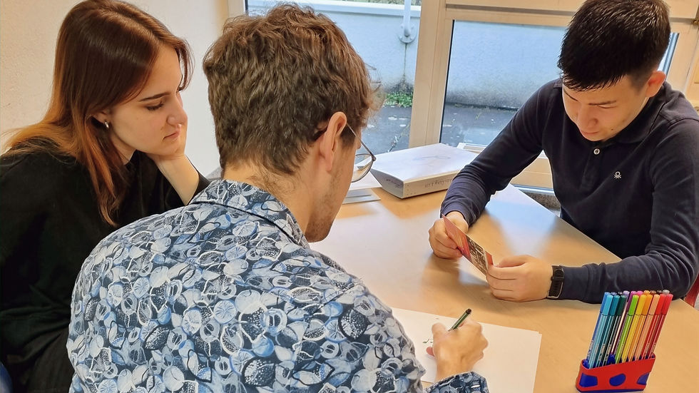 Unterschiedliche Fächer