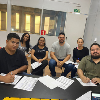 Equipe animada 