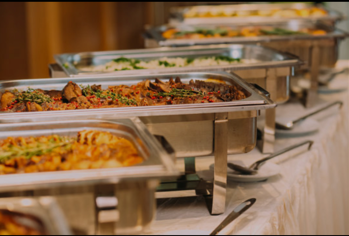 Arranged Food and Objects