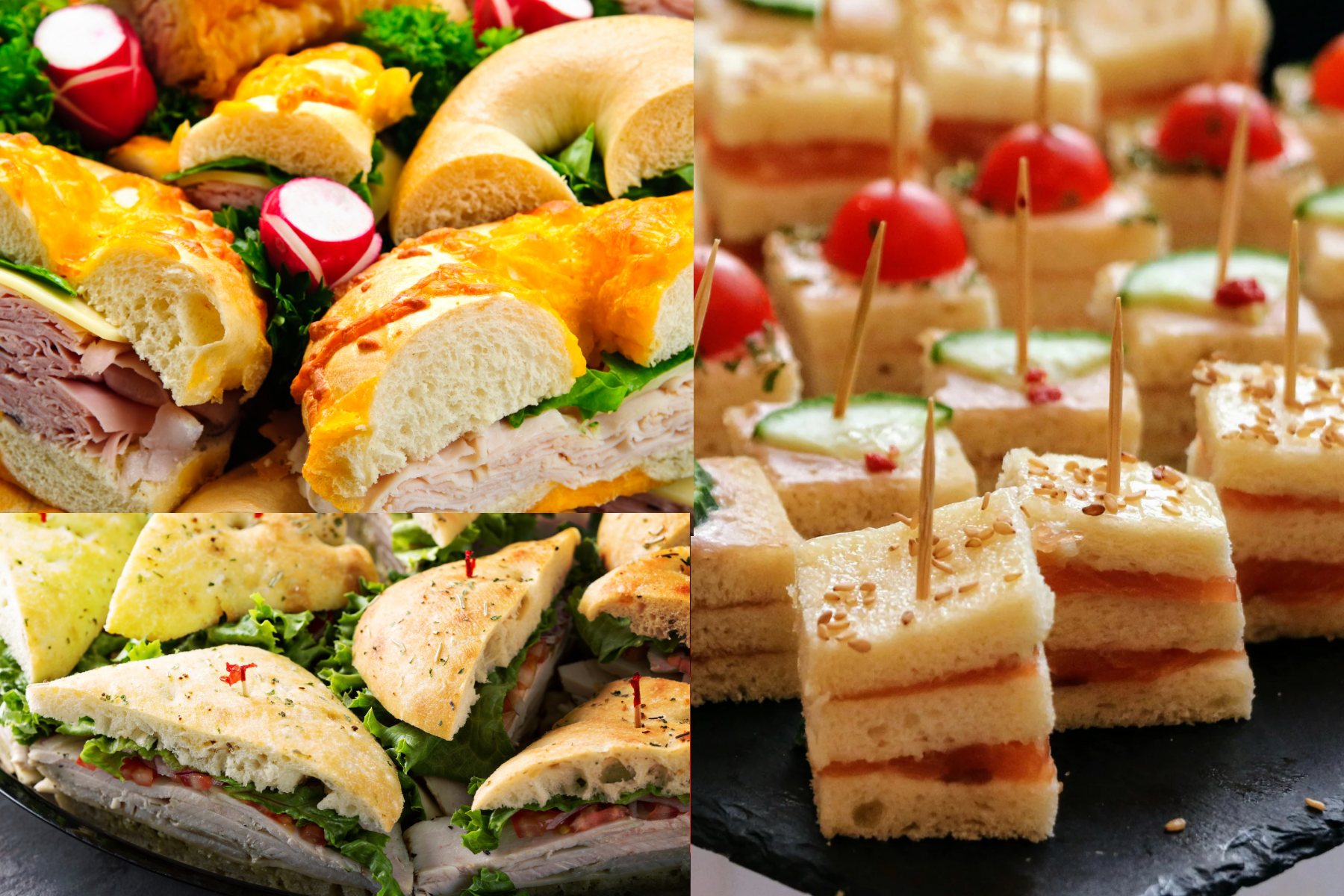 Arranged Food and Objects