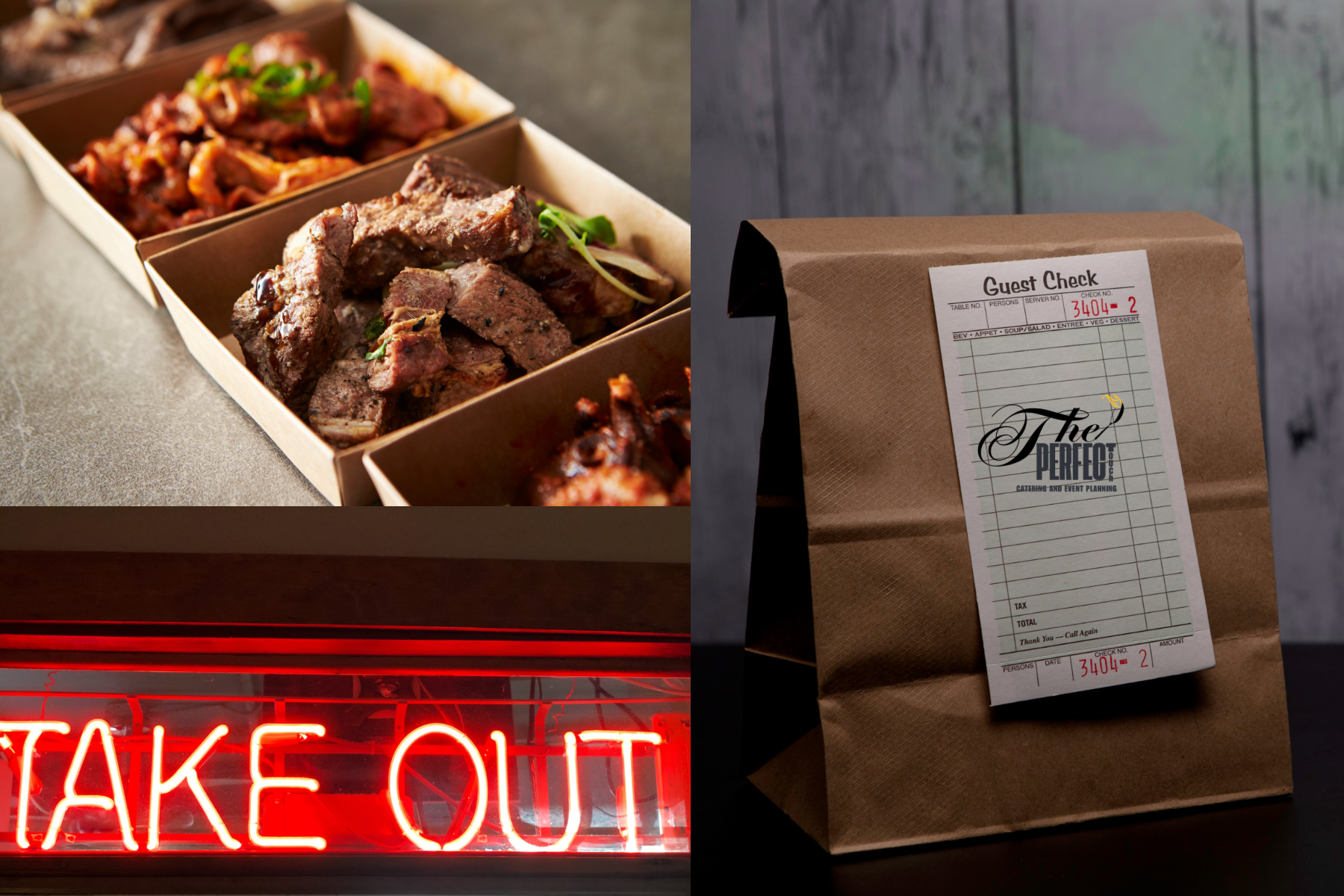 Arranged Food and Objects