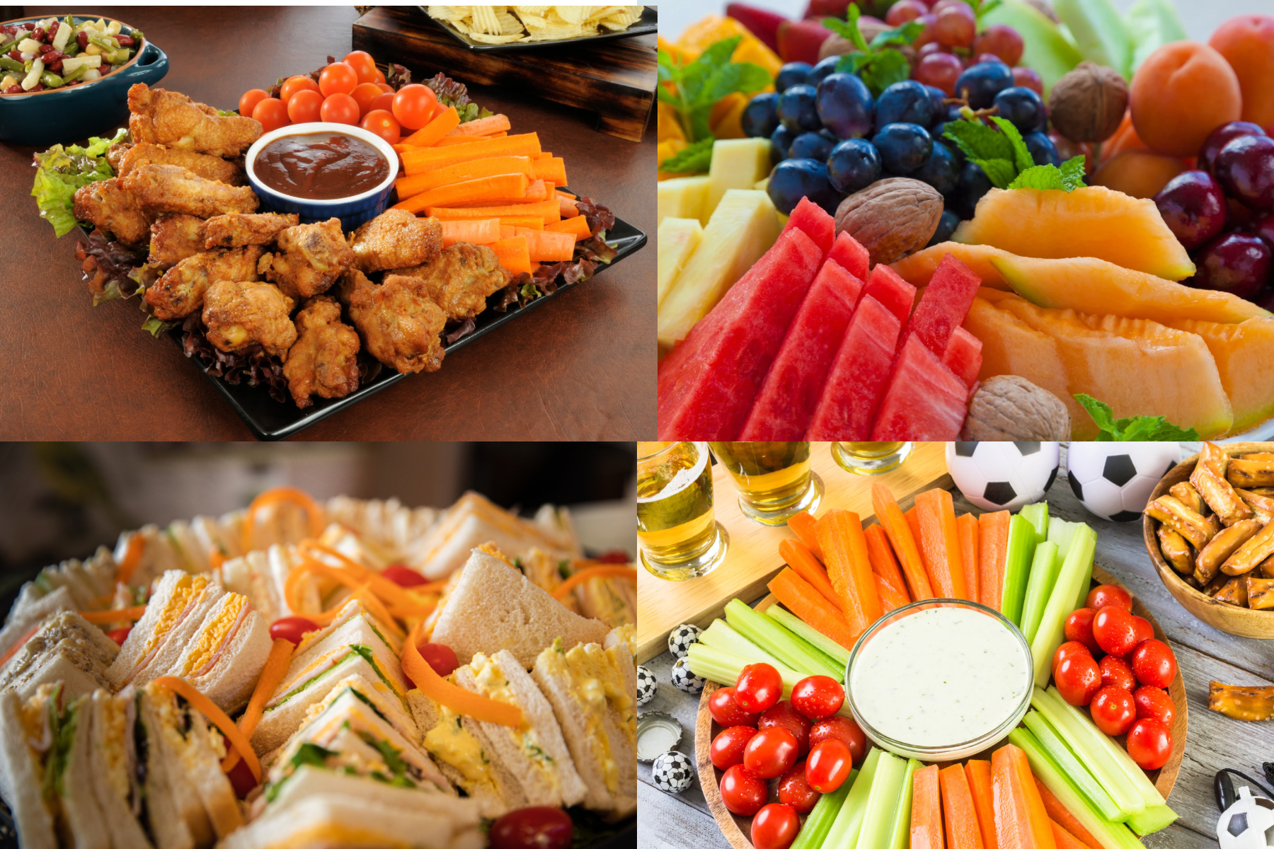 Arranged Food and Objects