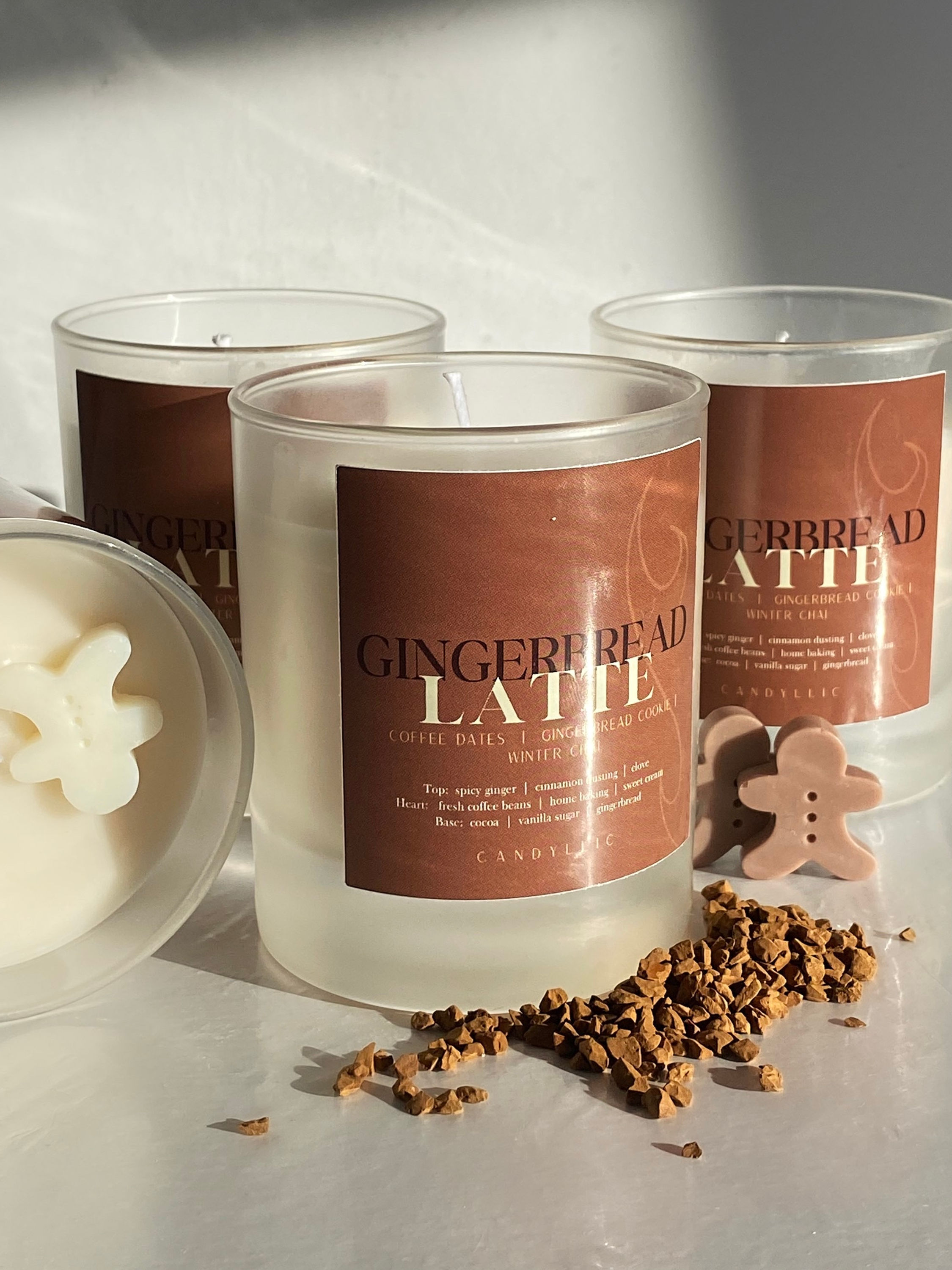 Gingerbread Latte Mini candle jar