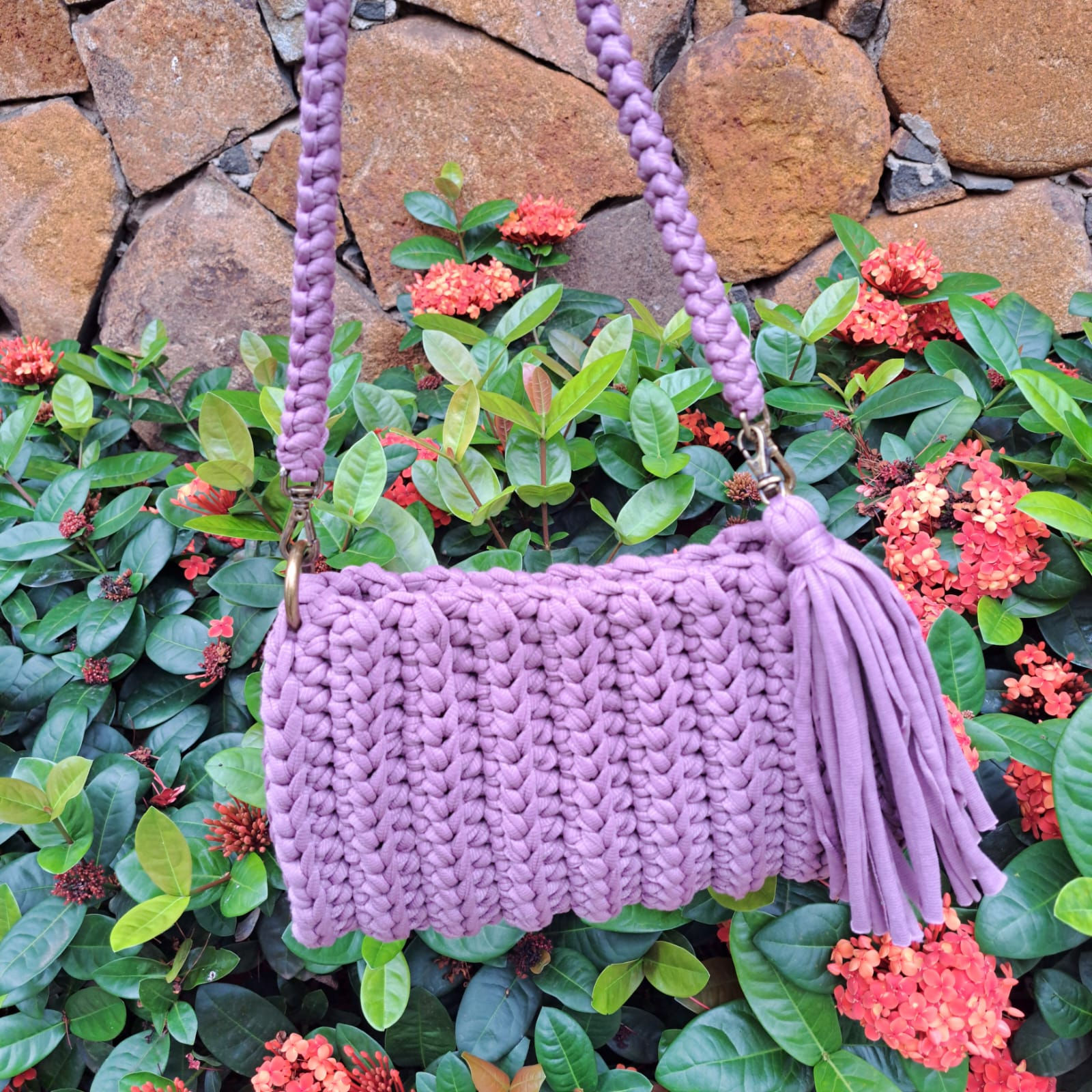 Bolsa Tiracolo Rosê