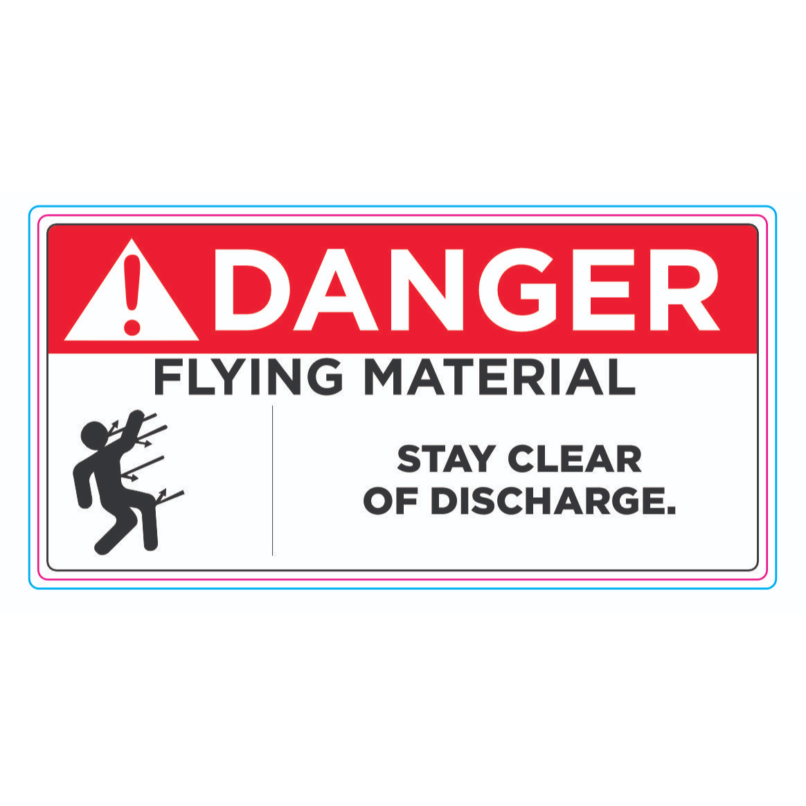 Danger Flying Material AC201