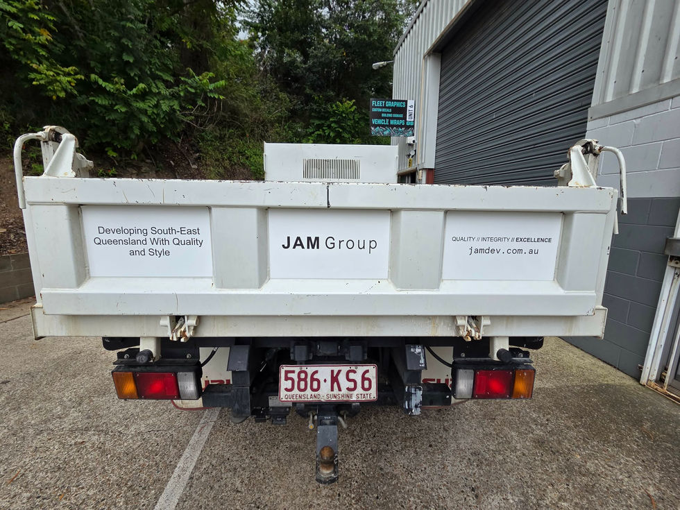 JAM Group vehicle branding car wrapping Graphteq Brisbane 2