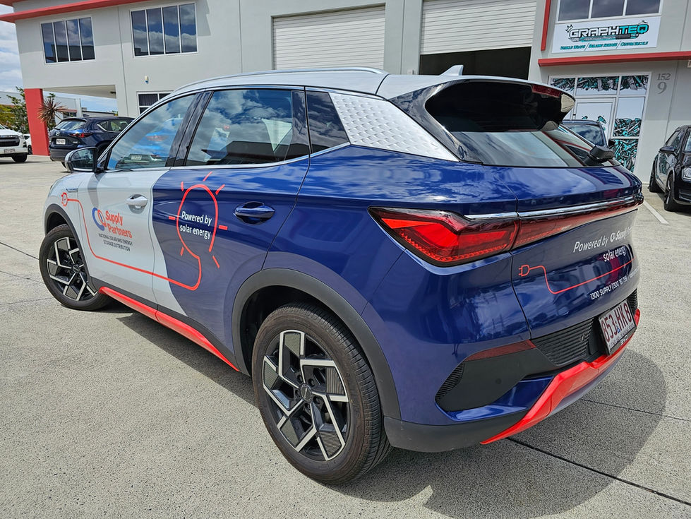 Supply Partners side-Rear - Vehicle wrapping Graphteq