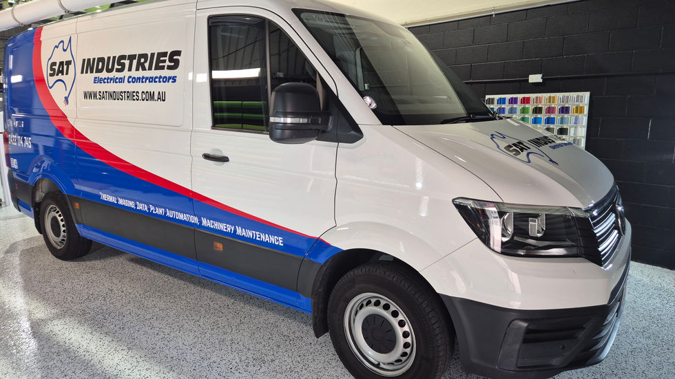 SAT Industries Graphteq car wrapping vehicle branding van wrap fleet