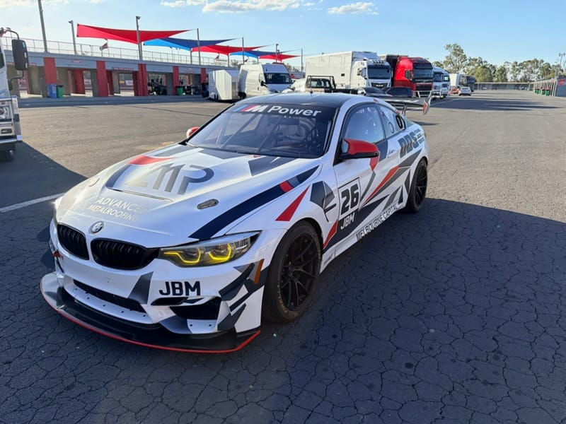 M4 GT4 Race wrap car wrapping Graphteq 3
