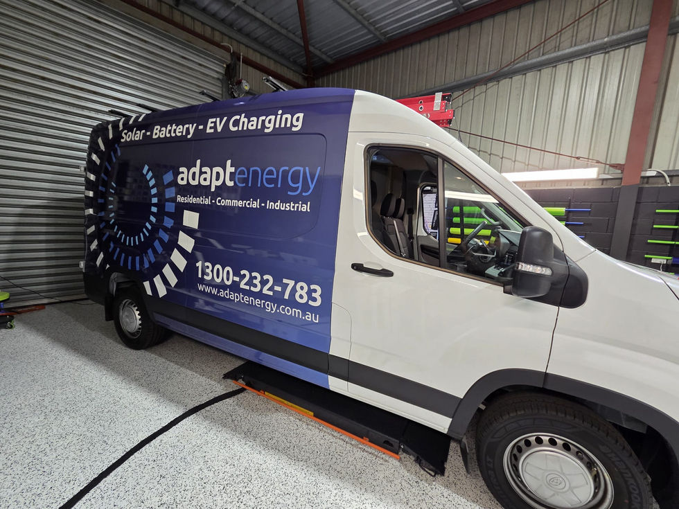 Adapt Energy Graphteq Vehicle branding car wrapping fleet branding 2