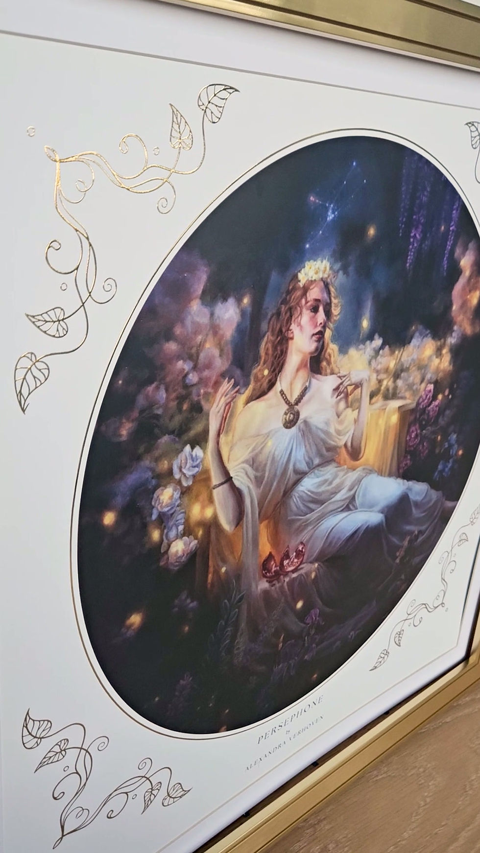 Thumbnail: Persephone Embellished Print - Limited Edition