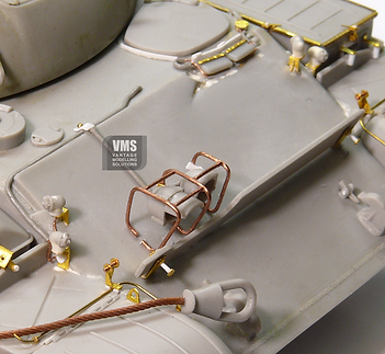 Photo etch glue applied.