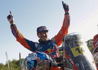 Sunderland ganó en moto y es el primer inglés en ganar un Dakar