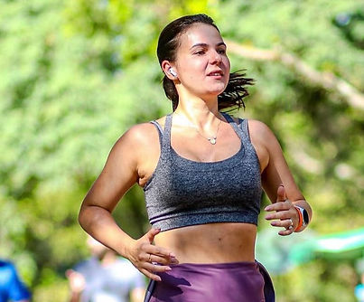 Foto de uma aluna do personal trainer Guilherme Salsotto