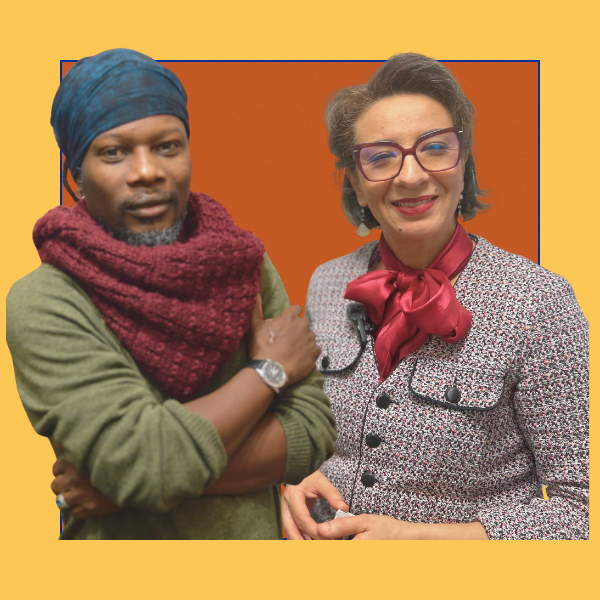 Enracinement par le français et la culture > Fatiha Outchernene (Algérie/Québec) et Coutechève Aupont (Haïti/Québec)