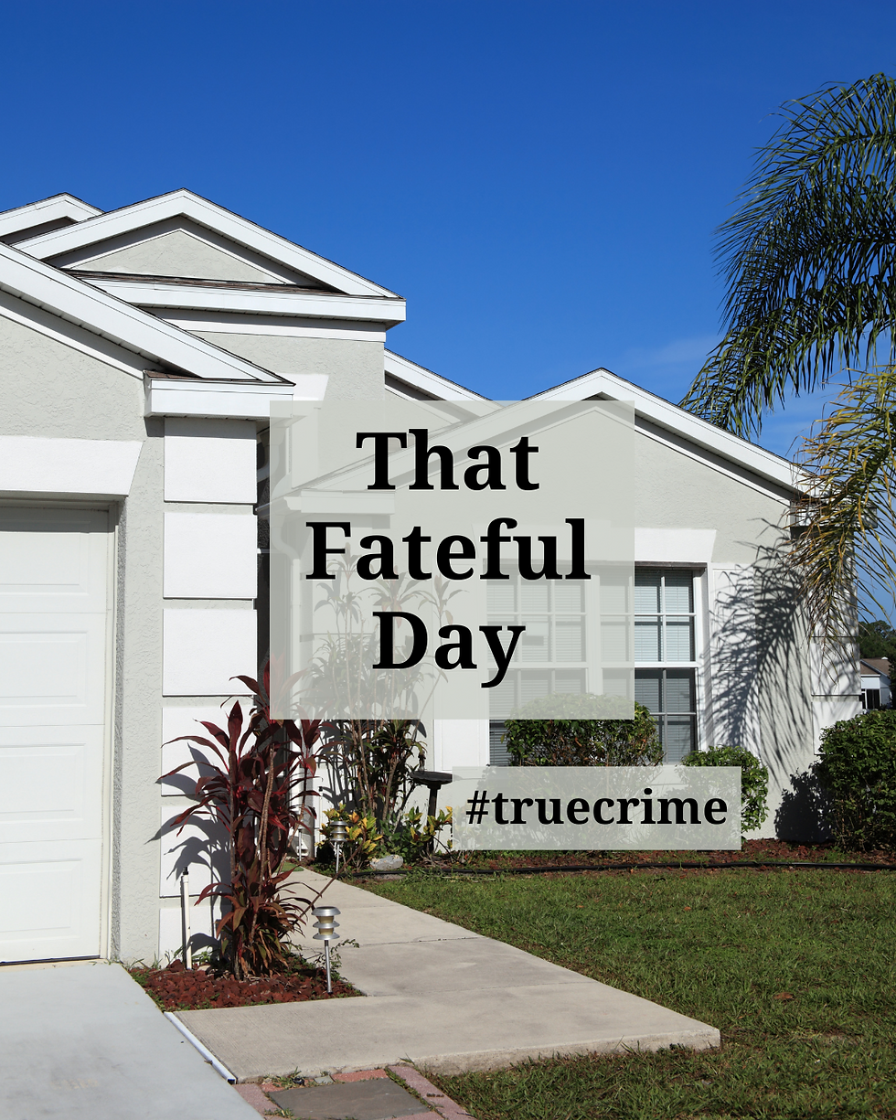 Suburban calm shattered: A neighborhood reeling from seven minutes of terror. #truecrime