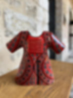 Kırmızı Çini Kaftan