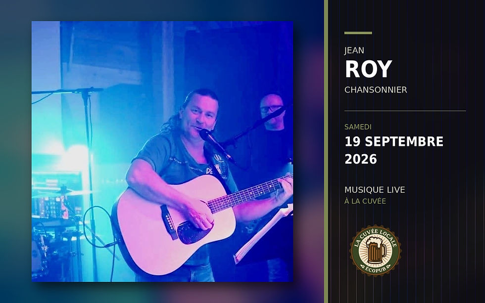 Jean Roy | Chansonnier à La Cuvée