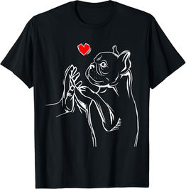 French Bulldog Frenchie Love Dog Mom Women Girls T-Shirt Review: A Must-Have for French Bulldog Enthusiasts