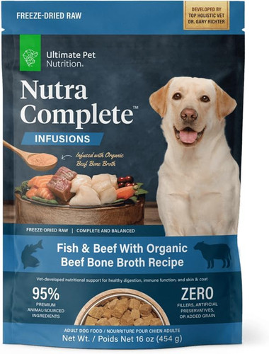 ULTIMATE PET NUTRITION Nutra Complete Raw Freeze Dried Dog Food