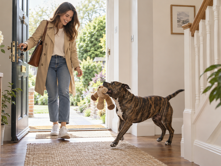 Why Does My Dog Greet Me With a Toy?