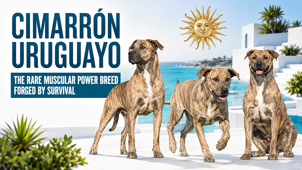 Cimarrón Uruguayo: The Rare Muscular Power Breed Forged by Survival