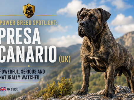 Power Breed Spotlight: Presa Canario (UK) — Powerful, Serious and Naturally Watchful