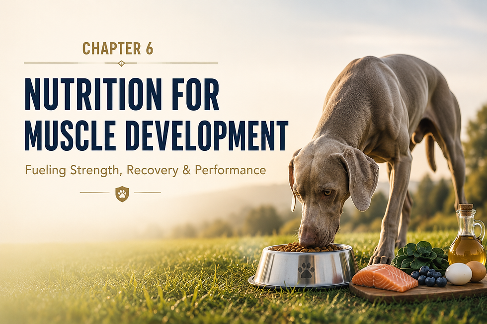 Chapter 6: Nutrition for Muscle Development
Fueling Muscle Growth, Repair & Performance