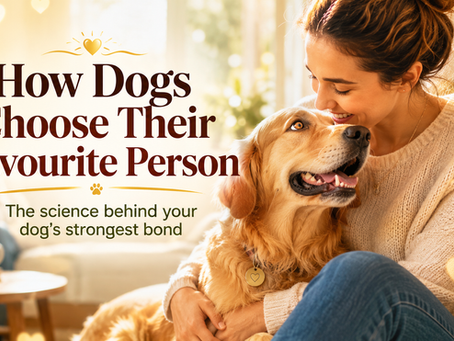 How Dogs Choose Their Favourite Person: The Science Behind Your Dog's Strongest Bond