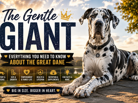 The Gentle Giant: Everything You Need to Know About the Great Dane