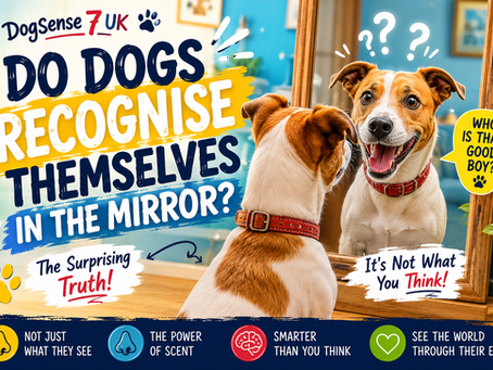 DogSense #7 UK
Do Dogs Recognise Themselves in the Mirror?
