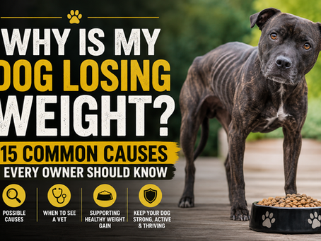 Why Is My Dog Losing Weight? 15 Common Causes Every Owner Should Know