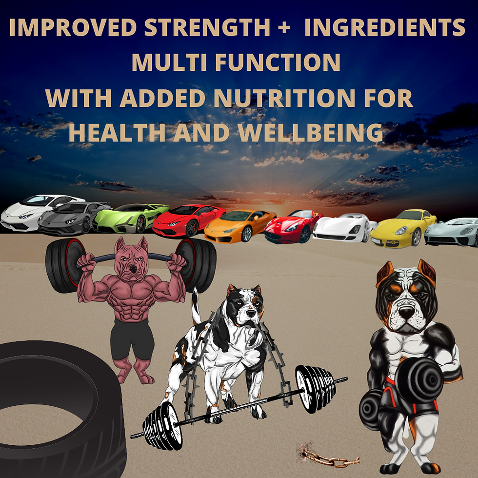 Thumbnail: Bone-shaped Hench Range Jacked bite chews, supports digestion, free UK shipping